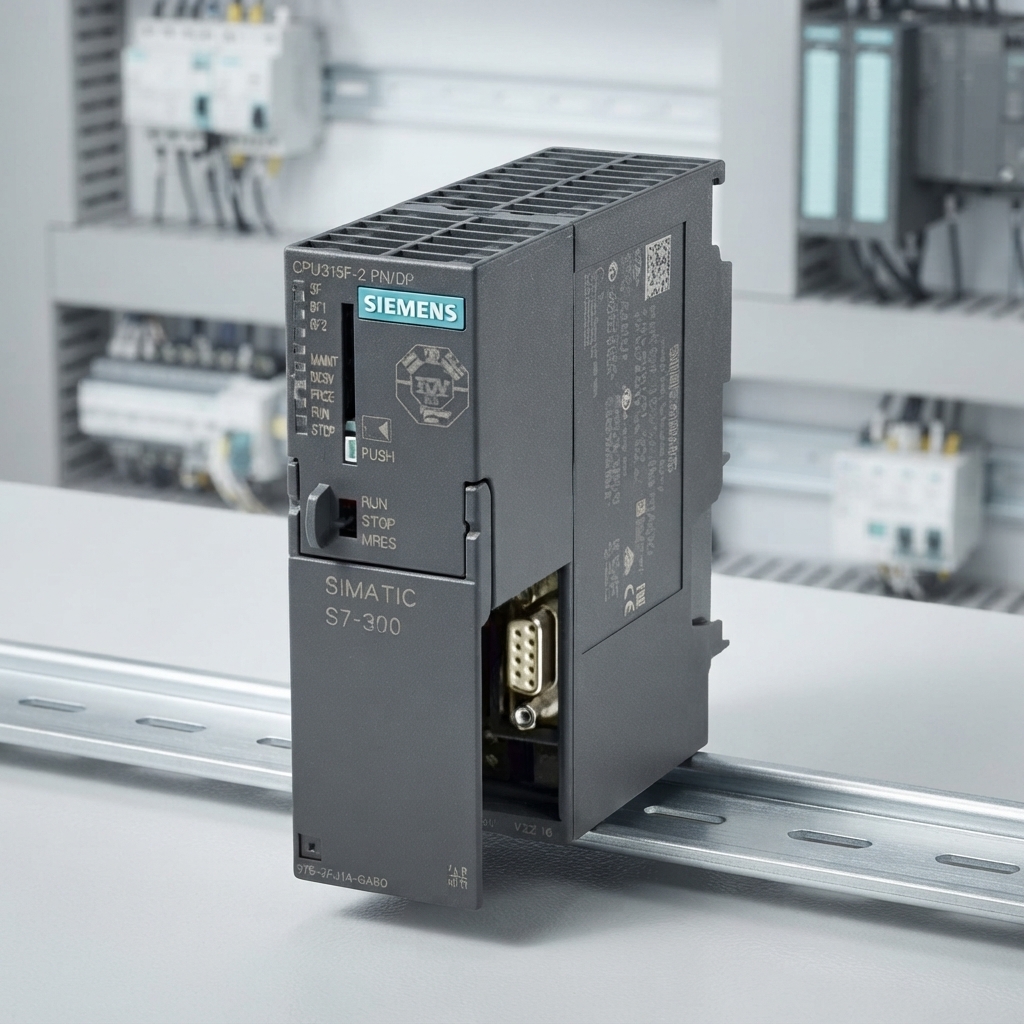 پی ال سی 315F-2 PN/DP زیمنس سری S7-300 کد 6ES7315-2FJ14-0AB0
